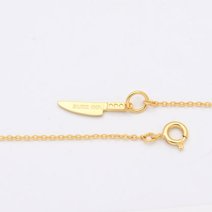 Slice strawberry Necklace