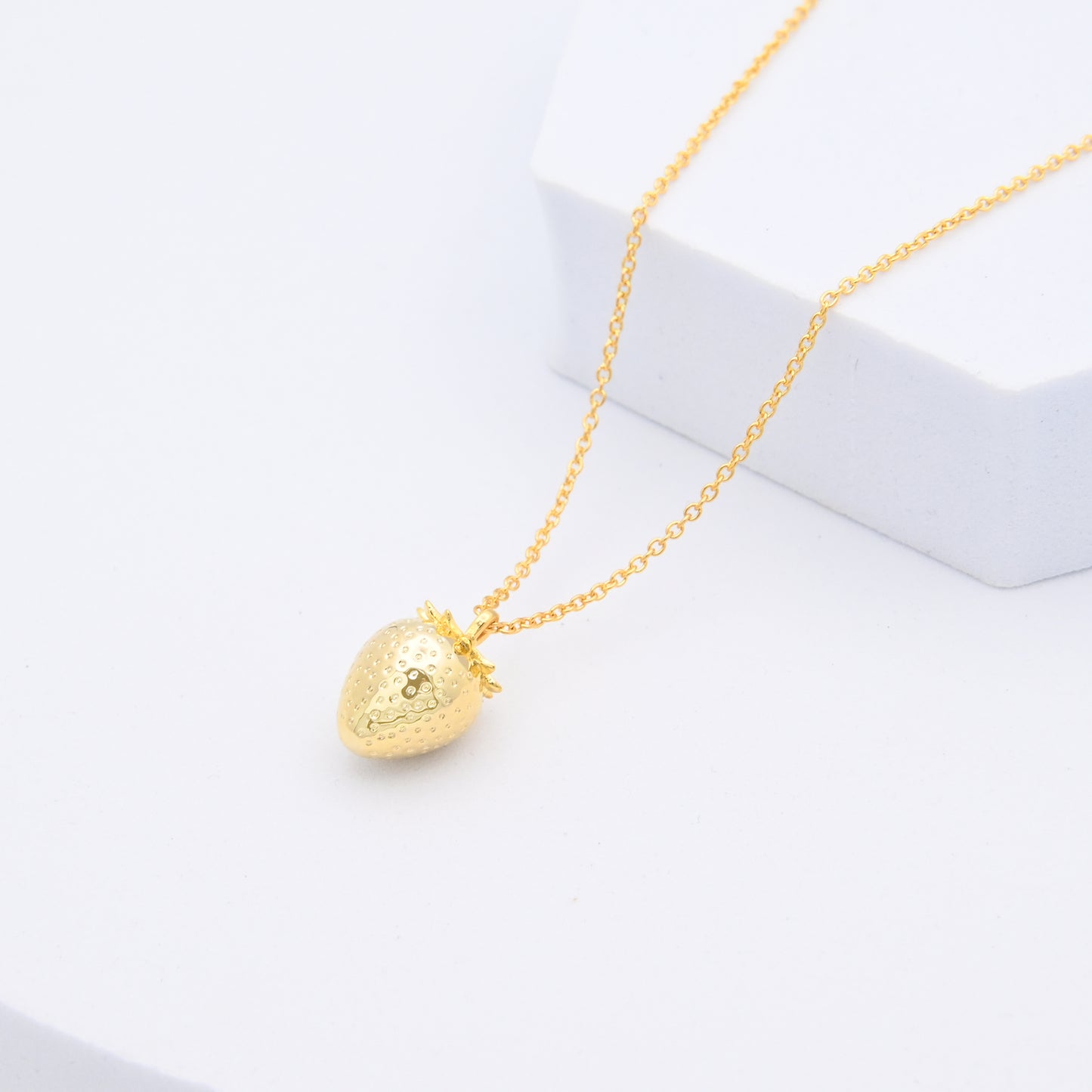 Slice strawberry Necklace