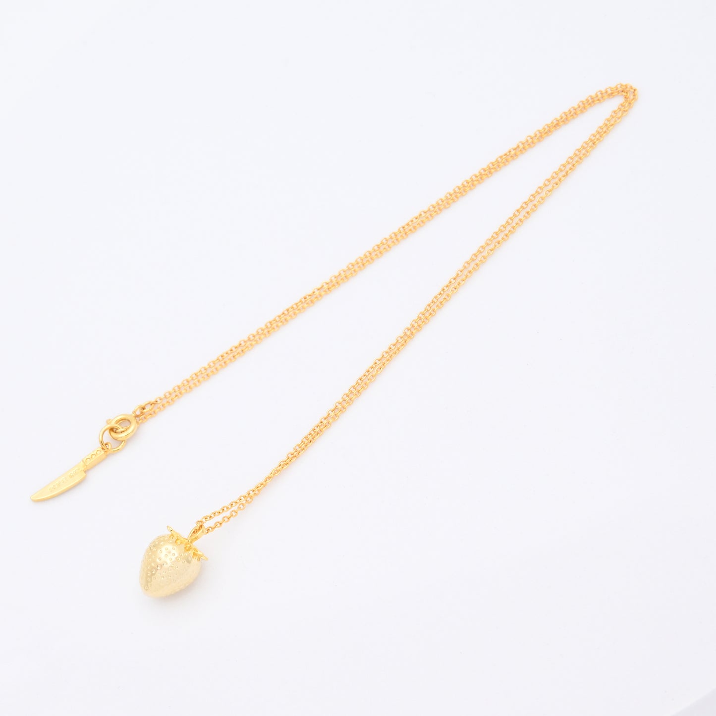 Slice strawberry Necklace