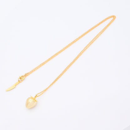 Slice strawberry Necklace
